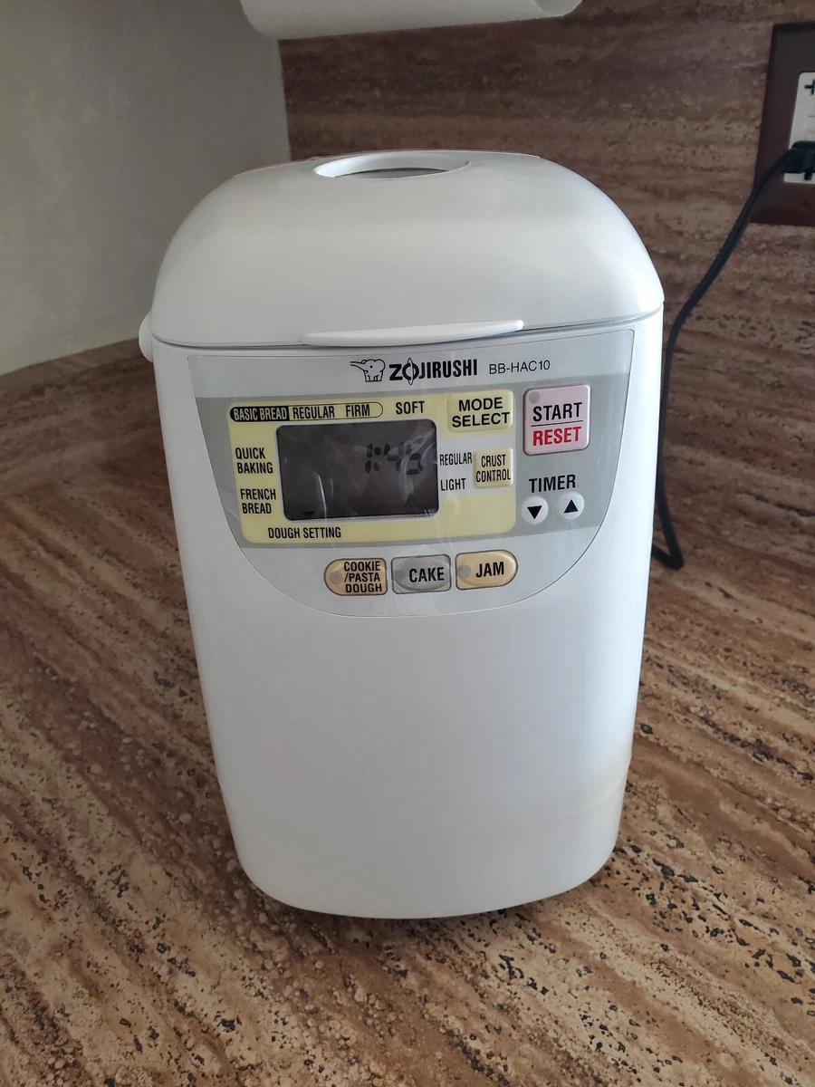 Zojirushi Home Bakery Mini Breadmaker White Finish Abt, 53 OFF