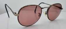 Vintage Titmus Brown Gray Round Metal Sunglasses USA FRAMES ONLY