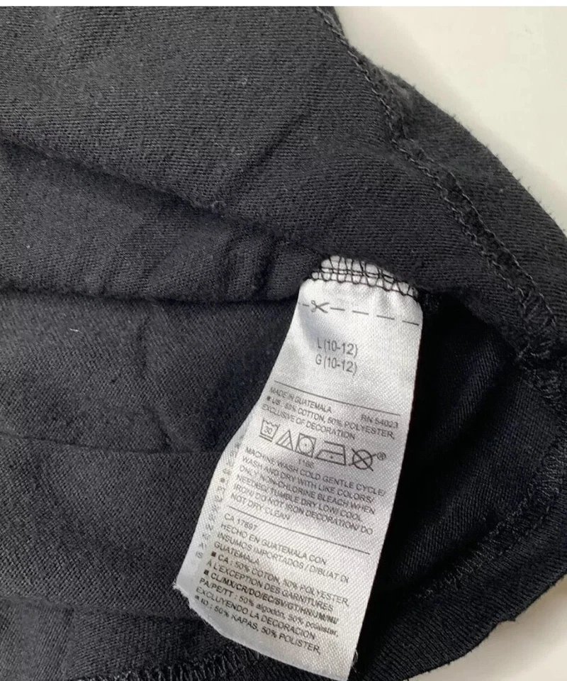 Camiseta Old Navy Sunset Wave Niño L (10-12) Negra Manga Corta Camiseta Foto 4 de 4