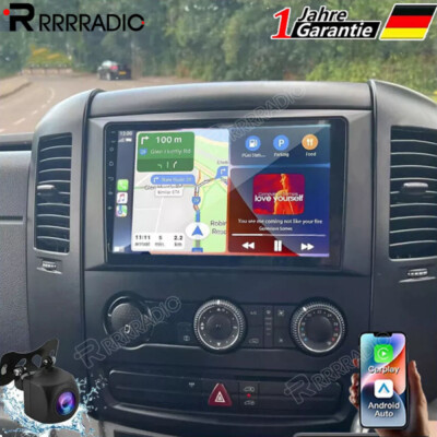 Mit Kamera 64GB Android Autoradio GPS NAVI Für Mercedes Benz Sprinter 2006-2017