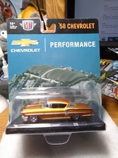 M2 Machines Chevrolet Performance 1958 Chevrolet Impala Orange