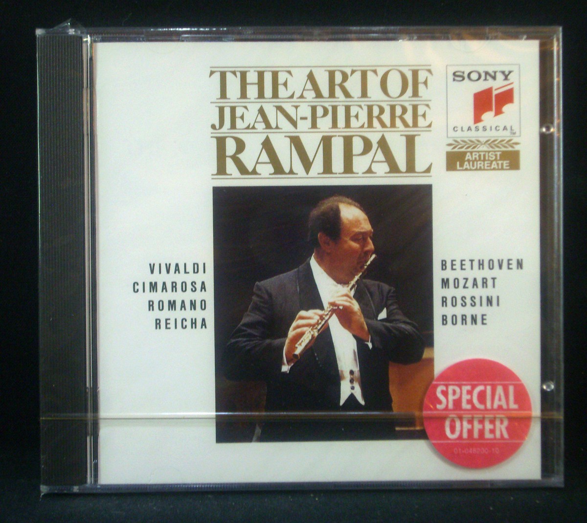 邦楽 Rampal, Jean-Pierre CD CD JEAN-PIERRE RAMPAL - the art of, Vivaldi, Cimarosa, I Zustand