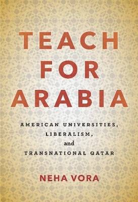 Teach for Arabia, Neha Vora,  Hardback
