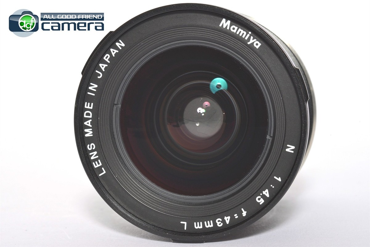 Mamiya N 43mm F/4.5 Lens w/Viewfinder for 7 7II Camera *MINT-* | eBay