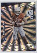 2021 Panini Prestige Rookies Xtra Points Sunburst Sam Ehlinger #261 1fa0
