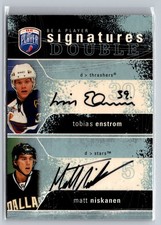 2007-08 BAP - Signatures Doubles Tobias Enstrom Matt Niskanen #2S-EN