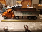 1950's Tonka Toys Grain Hauler Truck Rare Orange Color In Excellent Condition