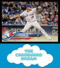Chris Rowley 2018 Topps #315 RC Rookie Toronto Blue Jays Baseball Card. rookie card picture