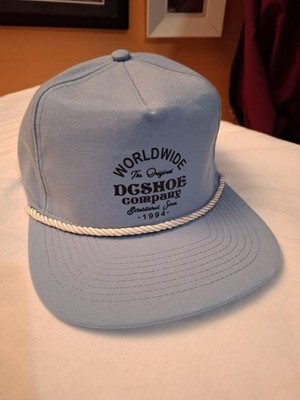 DC Shoes Uproar Golfer Strapback Cap Hellblau