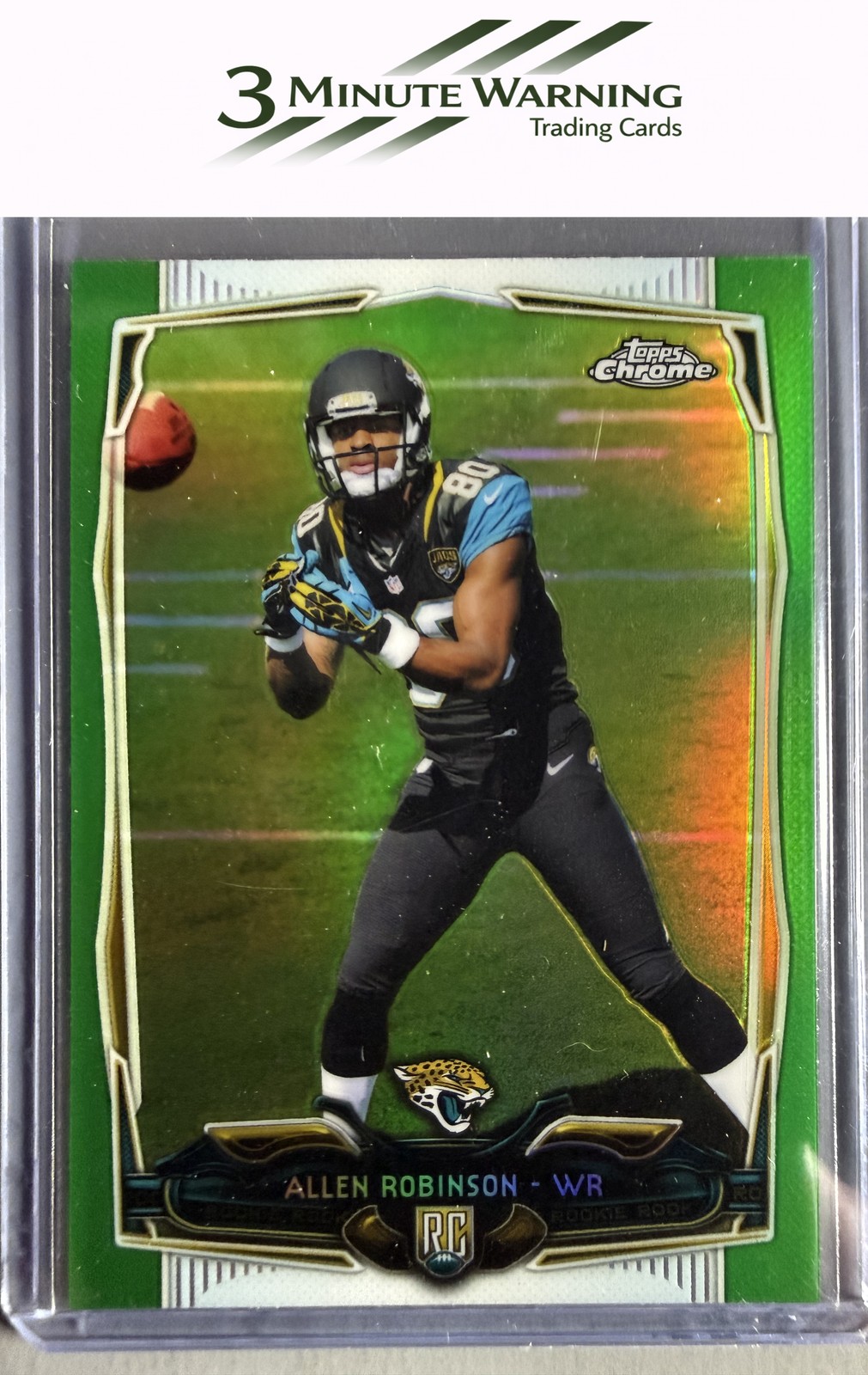 2014 Topps Chrome #172 Allen Robinson Green Refractor