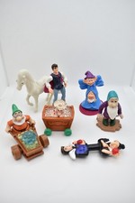 Vintage McDonald's Disney Snow White Happy Meal Toys 1992 Set of 6