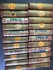22 Rolls Of 1940 P,S & D Wheat Cent, Circulated (1100 Coins Total) Free Shipping