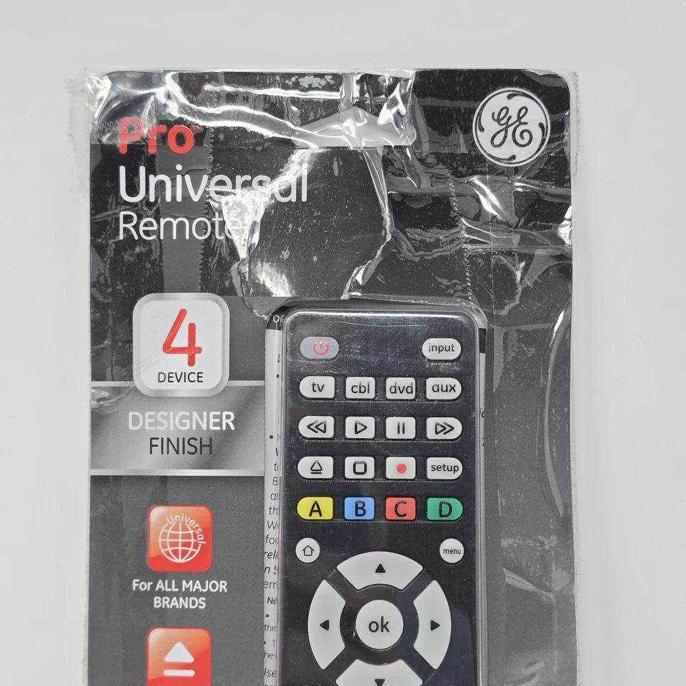 Universal Remote GE Pro 4 Device Designer Finish For All Major Brands - Image 3 of 4