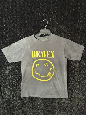 Marc Jacobs Redux Grunge Collection Heaven Nirvana Smiley T Shirt XS Distressed