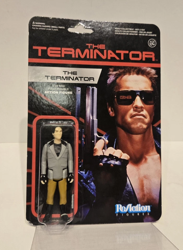Super7 ReAction Lot Terminator 2 T1000 Final Battle Metal Form 3.75 Figures - Image 2 of 4