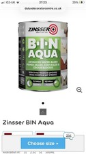 Zinsser Primer - BIN Aqua Sealer & Stain Killer - White - 5L