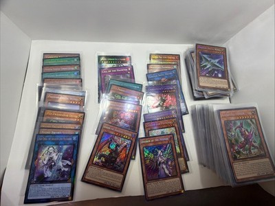Yugioh Rarity Collection V, 170+ Card Lot. Starlight, Ultimate, Platinum Secret