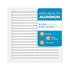 Aluminum 18x18" Return Air Vent Cover Grille - Transfer AC Ventilation