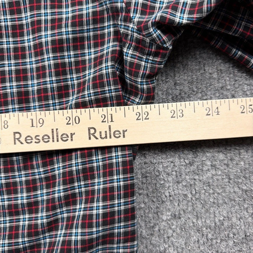 Ralph Lauren Button Down Shirt Mens Large Multicolor Plaid Long Sleeve Cotton image 10