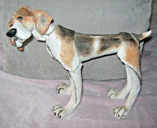 'Mutts' Breed Apart Large Foxhound Dog Figurine Country Artists 01902