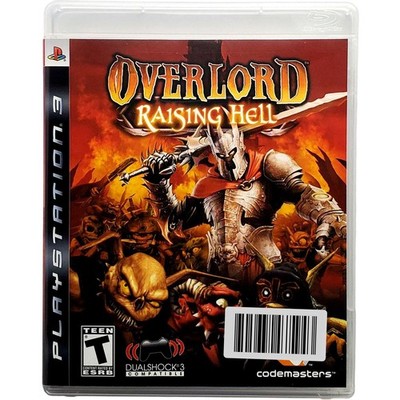 Overlord Raising Hell - Sony Playstation 3 PS3 Tested 1Y Guarantee