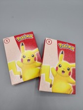 NEW McDonald s Pok mon Cards 2022 Happy Meal Toys 1 Pikachu Red Box w/Inserts