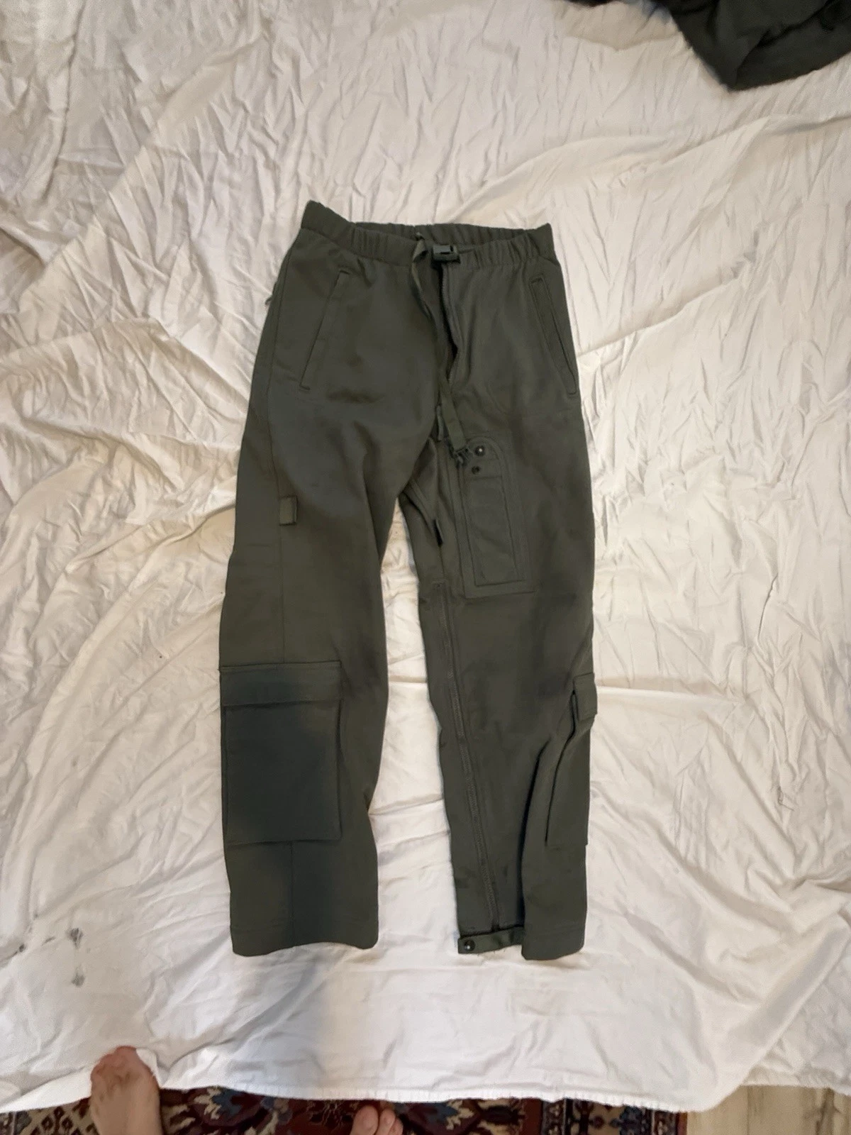 Two Piece Flightsuit Medium Regular Medium Weight Rain Pants FR