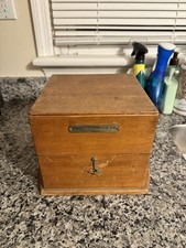 Vintage Wood Hamilton Watch Co. Chronometer Box Maritime Lancaster PA. Sailing Vintage Wood Hamilton Watch Co. Chronometer Box Maritime Lancaster PA. Sailing - Image 1