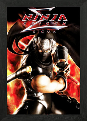 Ninja Gaiden Sigma Gerahmtes Wandbild Poster Leinwanddruck Bild