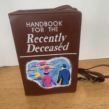 Beetlejuice Handbook for the Recently Deceased Crossbody Bag Purse