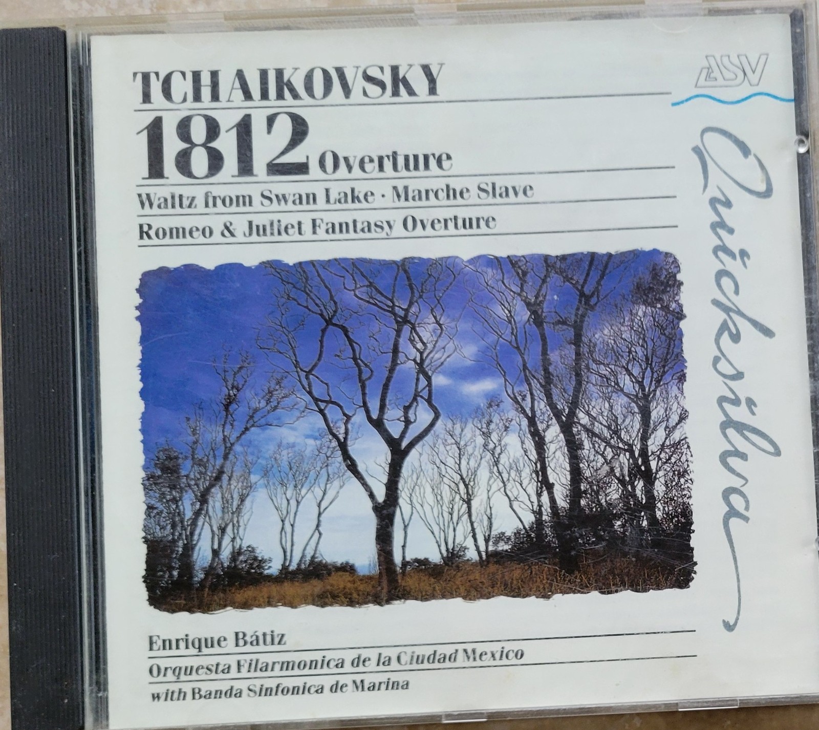 Music CD - Tchaikovsky: 1812 Overture, Waltz from Swan Lake, Marche Slave, 1985