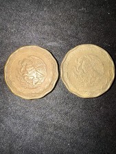 1998 &  2000 🇲🇽 MEXICAN 50 CENTAVOS COIN