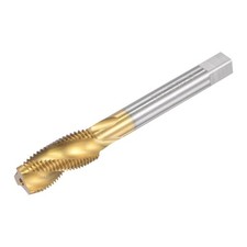 Image of 1/2-20 UNF High Speed Steel Thread Tap, Titanium Plated Machine Spiral Flute