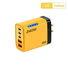 240W GaN USB C Charger 5 in 1 Fast Charging P...