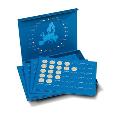 363941 Münzenkassette Presso  Stabile Kassette für 168 2EuroMünzen mit attrak...