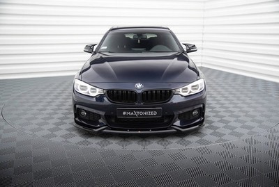 Maxton Design Frontlippe V.5 passend für BMW 4er Coupe / Gran Coupe / Cabrio M-P