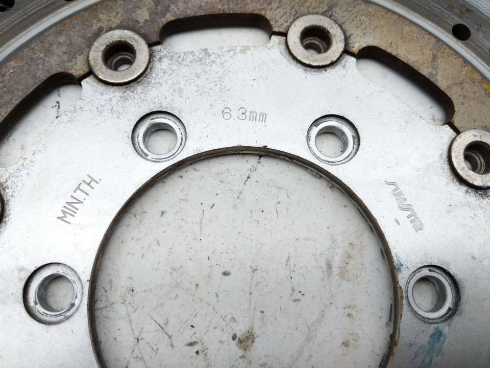 09 Suzuki Boulevard M90 Intruder VZ 1500 rueda trasera freno de disco rotor INV Foto 3 de 4