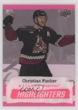 2023-24 Upper Deck Series 2 Highlighters Pink Christian Fischer #HL-13 0d4v