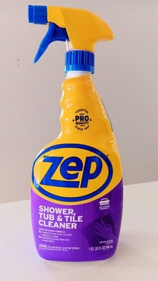 Zep Shower Tub and Tile Cleaner 32-fl oz Pack of  1 acidic No Scrub Formula
