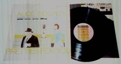 Alice Cooper Pretties For You LP Straight Records WS-1840 First Pressing Gatefol