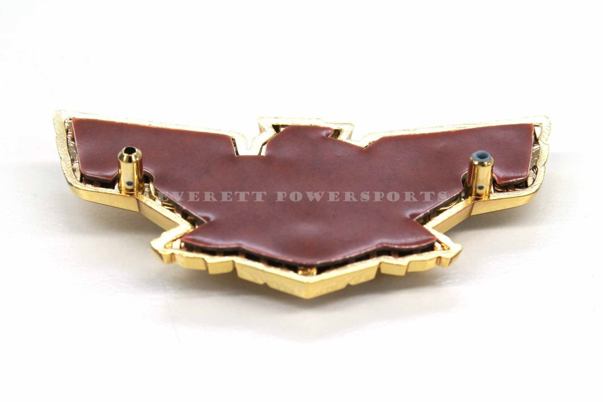 パーツ GOLD RIVER Side Cover Emblem GL1500 Goldwing SE Aspencade OEM Honda