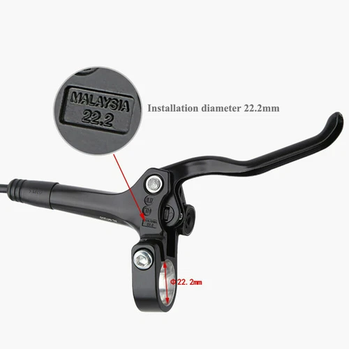 Shimano MT200 MTB Hydraulic Disc Brake Set Mountain Bike Brake Front Rear M315 - Picture 8 of 9