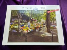 BLATZ BLUMENMARKT 1500-TEILIGES PUZZLE***NEU & VERSIEGELT 