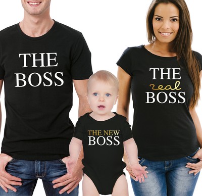 t shirt the boss the real boss
