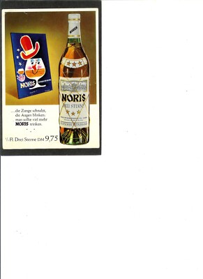 GERMANY PC ''Sales Card for ''Noris'' Wine'' 6-15-1958 Limburg