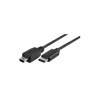 PSG91209 PRO SIGNAL 1M USB 2.0 5-Pin Mini B Mâle À Type C Câble - Photo 1/2