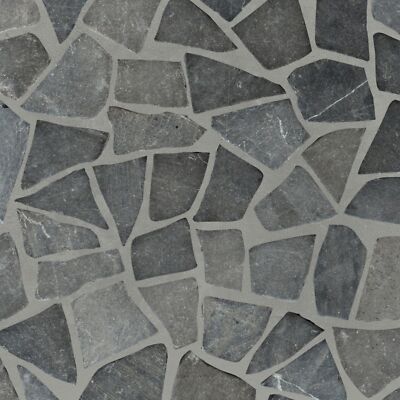 Grey Random Mosaic Wall & Floor Tile ($10.62/SqFt)