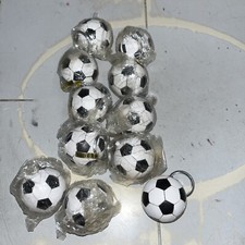 11 Vintage SOCCER BALL Key Chains