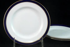 Spode Consul Cobalt Group of 3 Bread & Butter Plates Y7332