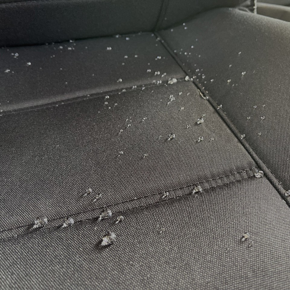 Canvas Seat Covers For ISUZU MUX Airbag Compatible Car Interior Black Set eBay